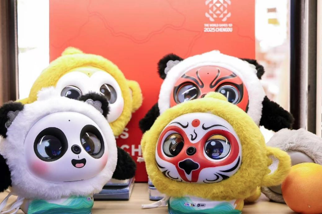 “萌主驾到”，首对世界运动会AI吉祥物萌宠Ropet蓉宝、锦仔诞生啦！